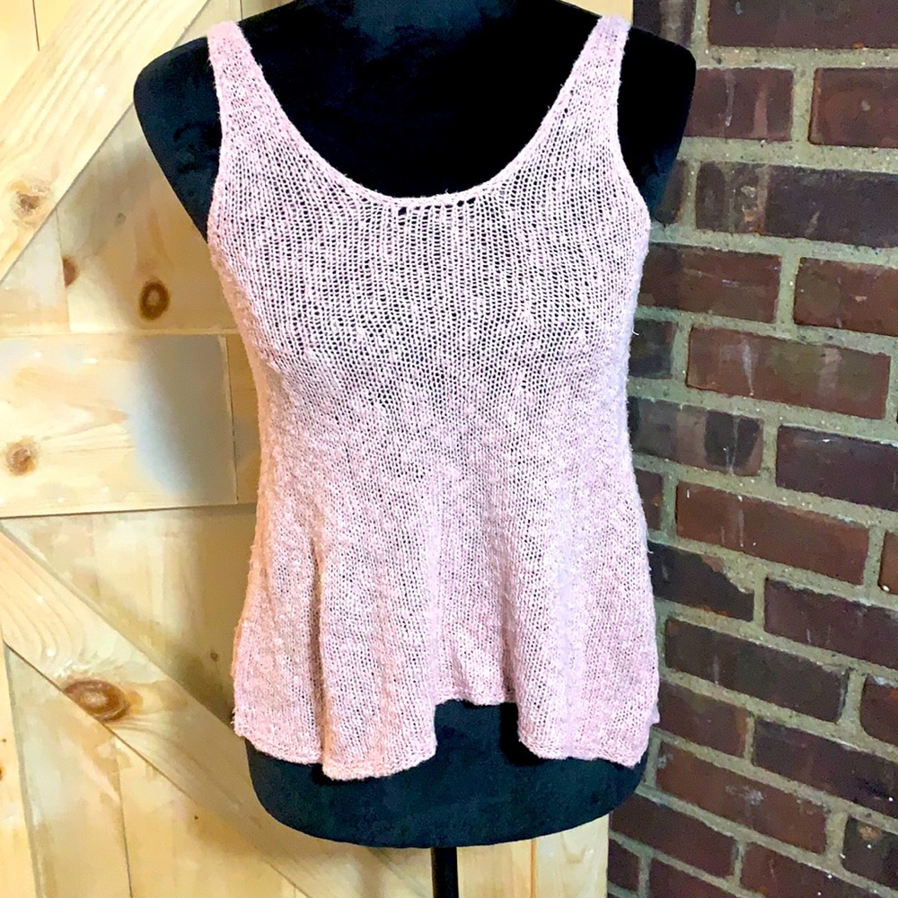 AE crochet looking tank